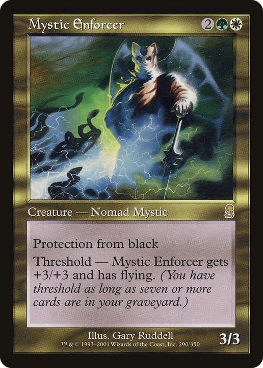 Mystic Enforcer in the group Magic the Gathering / Types / Colors / Multicolors / G, W at Proxyprinters.com (86061)