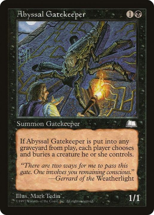 Abyssal Gatekeeper in the group Magic the Gathering / Sets / Welcome Deck 2016 at Proxyprinters.com (8607)