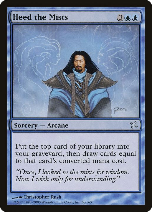 Heed the Mists in the group Magic the Gathering / Types / Colors / Blue at Proxyprinters.com (86127)