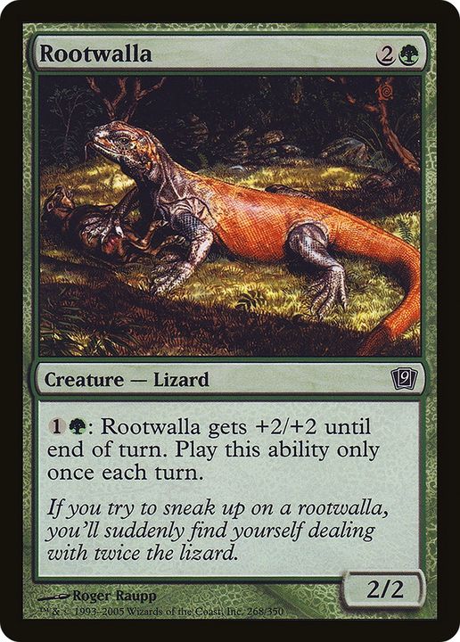 Rootwalla in the group Magic the Gathering / Types / Colors / Green at Proxyprinters.com (86133)