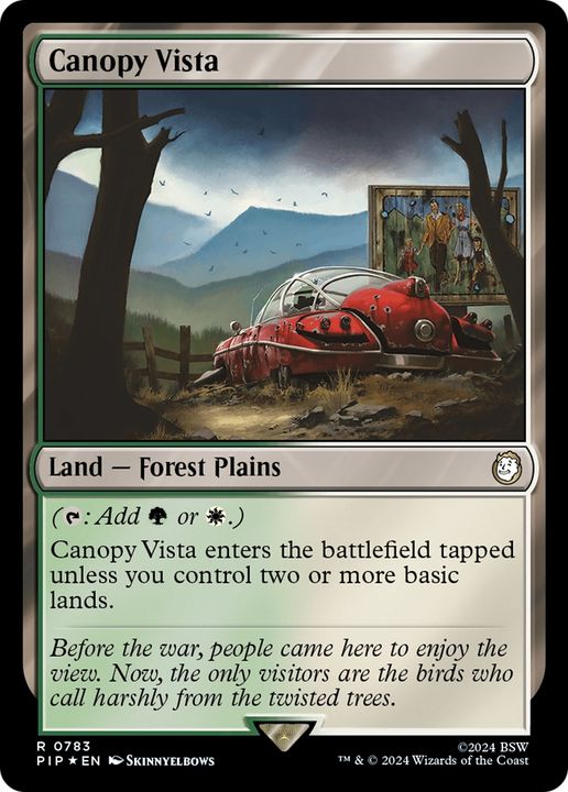 Canopy Vista in the group Magic the Gathering / Types / Land / Forest at Proxyprinters.com (86137)