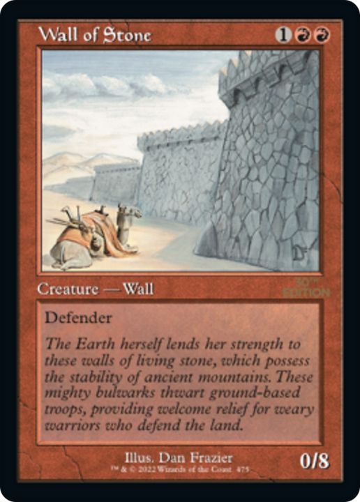 Wall of Stone in the group Magic the Gathering / Types / Colors / Red at Proxyprinters.com (86139)