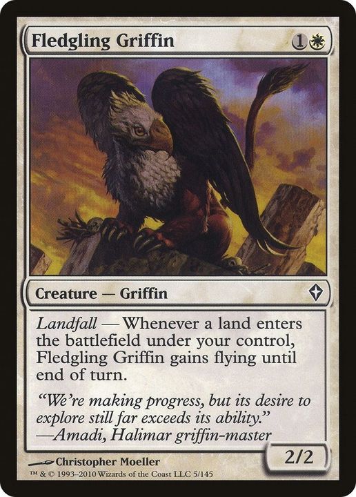 Fledgling Griffin in the group Magic the Gathering / Types / Colors / White at Proxyprinters.com (8615)