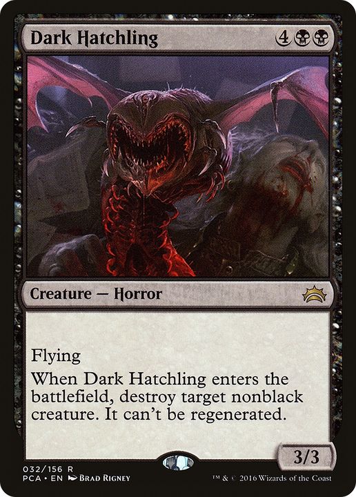 Dark Hatchling in the group Magic the Gathering / Sets / Planechase Anthology at Proxyprinters.com (86165)