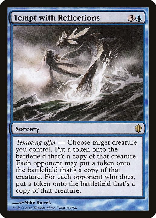 Tempt with Reflections in the group Magic the Gathering / Types / Colors / Blue at Proxyprinters.com (86168)