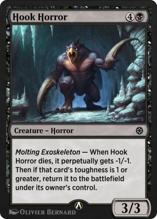 Hook Horror in the group Magic the Gathering / Types / Colors / Black at Proxyprinters.com (86169)