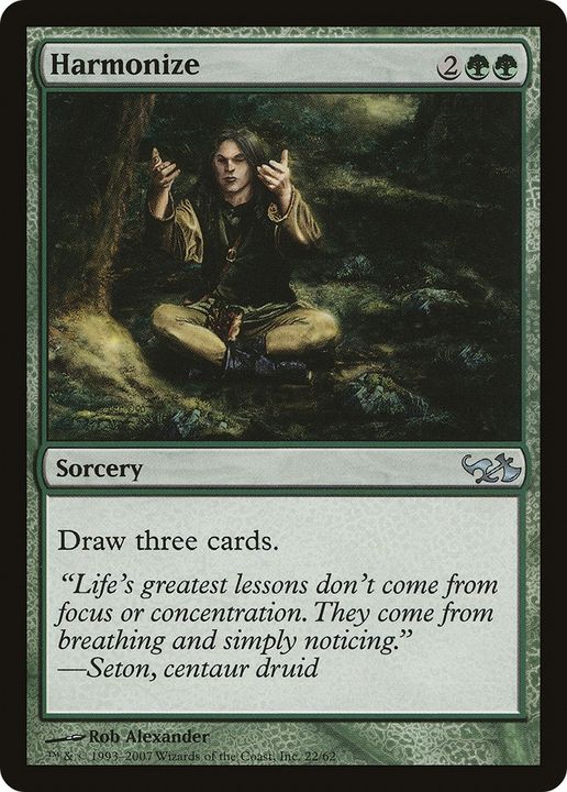 Harmonize in the group Magic the Gathering / Types / Colors / Green at Proxyprinters.com (86189)