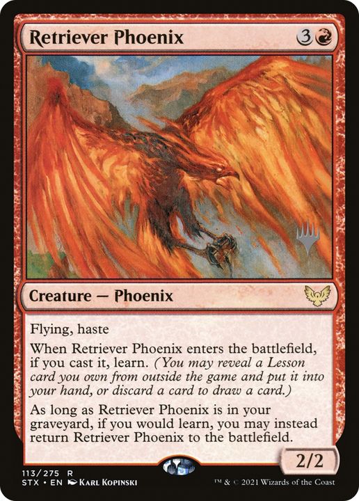 Retriever Phoenix in the group Magic the Gathering / Sets / Strixhaven: School of Mages Promos at Proxyprinters.com (86197)