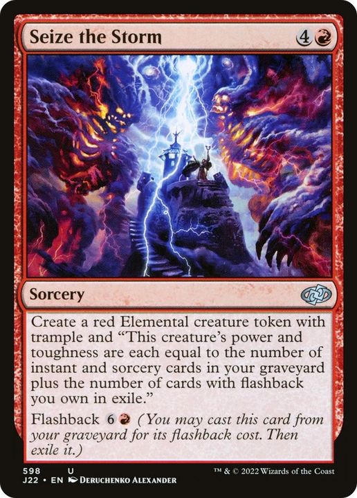 Seize the Storm in the group Magic the Gathering / Types / Colors / Red at Proxyprinters.com (862)