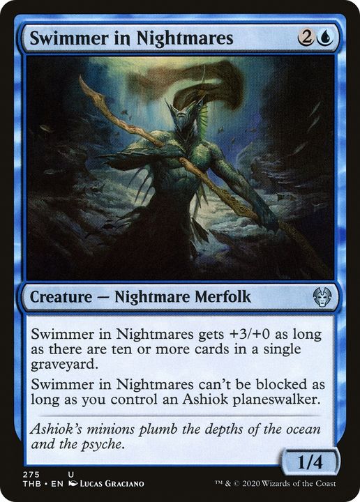 Swimmer in Nightmares in the group Magic the Gathering / Sets / Theros Beyond Death at Proxyprinters.com (86206)