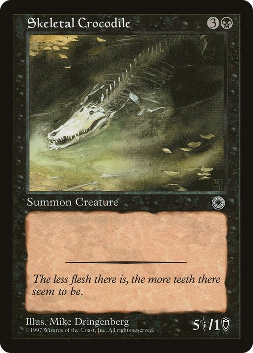 Skeletal Crocodile in the group Singles at Proxyprinters.com (86214)