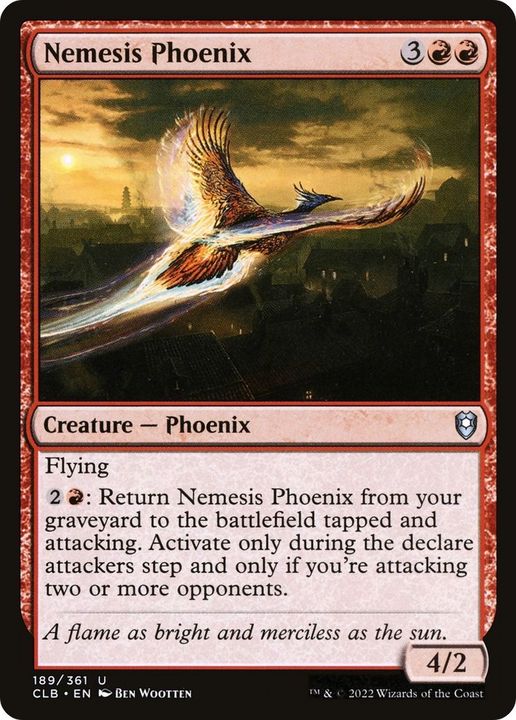 Nemesis Phoenix in the group Magic the Gathering / Types / Colors / Red at Proxyprinters.com (8622)