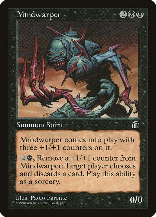 Mindwarper in the group Magic the Gathering / Types / Colors / Black at Proxyprinters.com (86253)