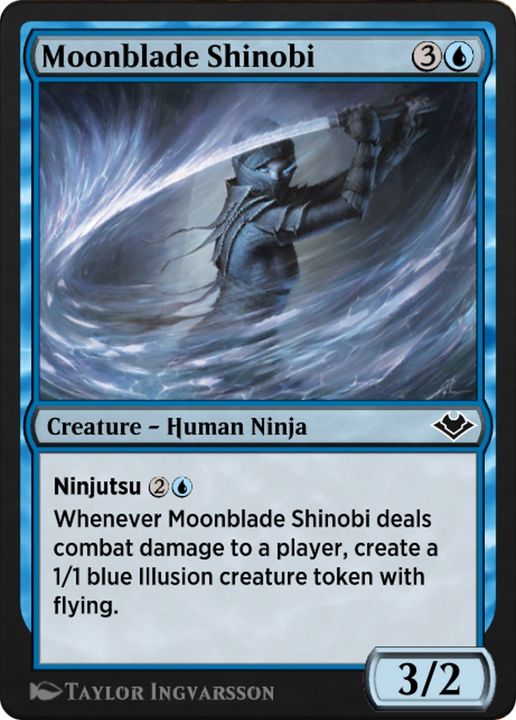 Moonblade Shinobi in the group Magic the Gathering / Sets / Jumpstart: Historic Horizons at Proxyprinters.com (86279)