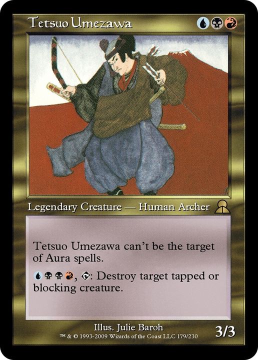 Tetsuo Umezawa in the group Magic the Gathering / Types / Colors / Multicolors / B, R, U at Proxyprinters.com (86330)