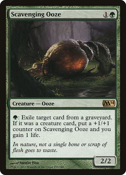 Scavenging Ooze in the group Magic the Gathering / Types / Colors / Green at Proxyprinters.com (86344)