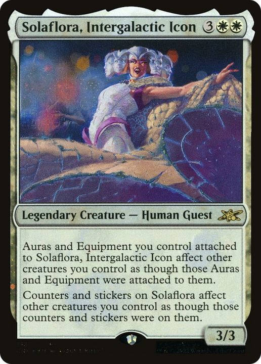 Solaflora, Intergalactic Icon in the group Magic the Gathering / Types / Colors / White at Proxyprinters.com (86351)