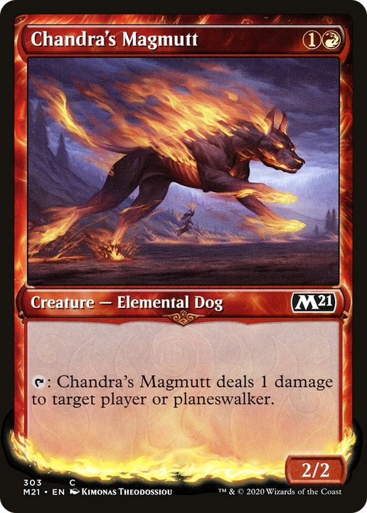 Chandra's Magmutt in the group Magic the Gathering / Types / Colors / Red at Proxyprinters.com (86383)