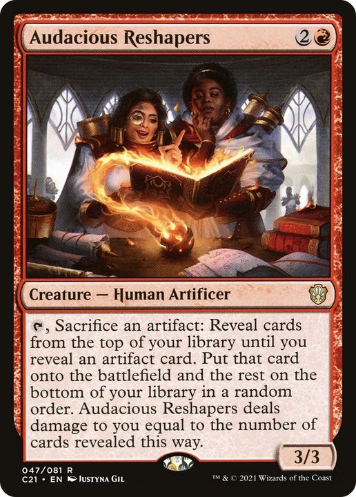 Audacious Reshapers in the group Magic the Gathering / Sets / Commander 2021 at Proxyprinters.com (86397)