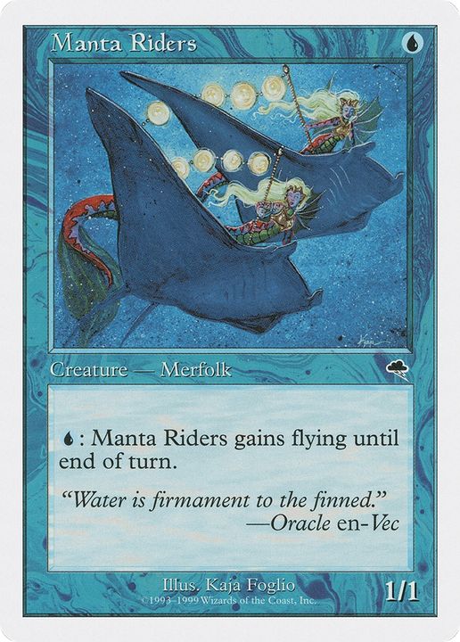 Manta Riders in the group Magic the Gathering / Sets / Battle for Baldur's Gate Promos at Proxyprinters.com (86430)