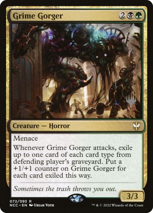 Grime Gorger in the group Magic the Gathering / Types / Colors / Multicolors / B, G at Proxyprinters.com (86431)