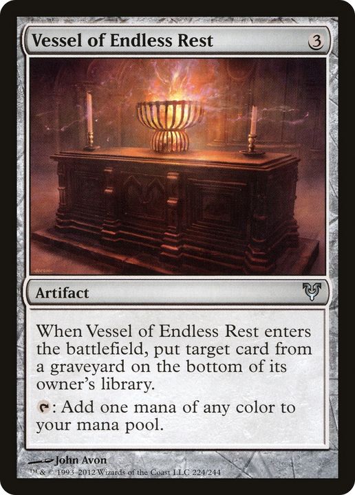 Vessel of Endless Rest in the group Magic the Gathering / Types / Artifacts / Artifact at Proxyprinters.com (86433)