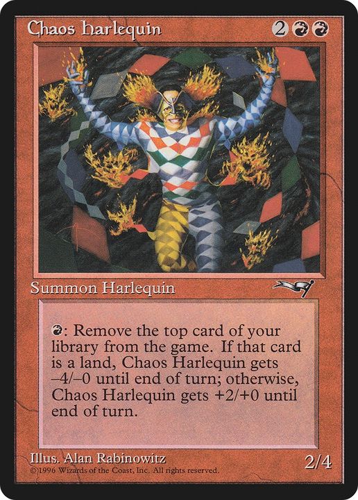 Chaos Harlequin in the group Magic the Gathering / Sets / Alliances at Proxyprinters.com (86453)