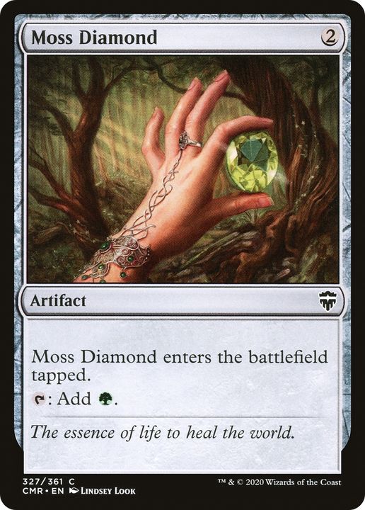 Moss Diamond in the group Magic the Gathering / Types / Artifacts / Artifact at Proxyprinters.com (86477)