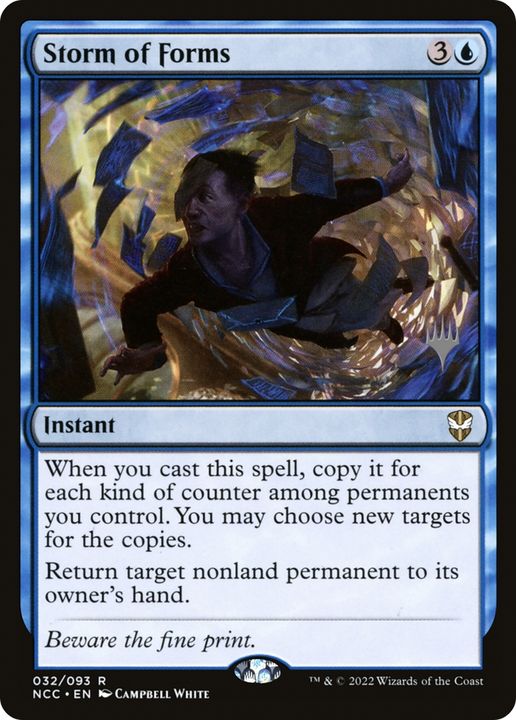 Storm of Forms in the group Magic the Gathering / Types / Colors / Blue at Proxyprinters.com (86478)