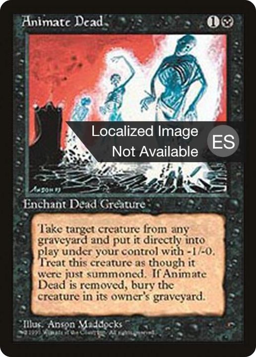 Animate Dead in the group Magic the Gathering / Types / Colors / Black at Proxyprinters.com (86524)