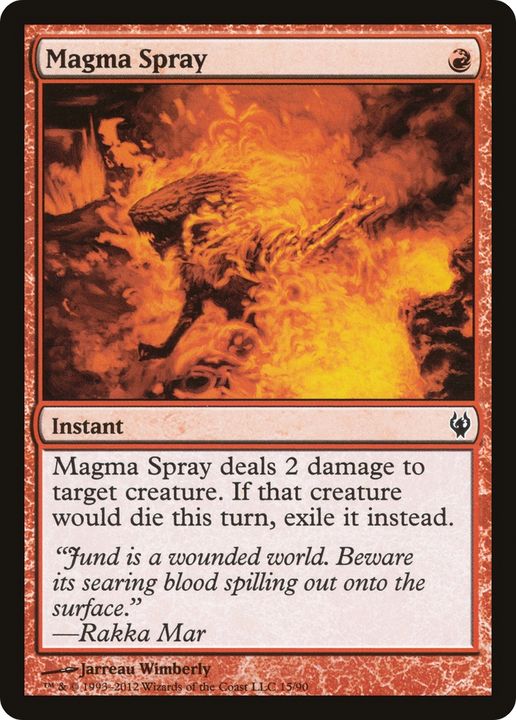 Magma Spray in the group Magic the Gathering / Types / Colors / Red at Proxyprinters.com (86537)