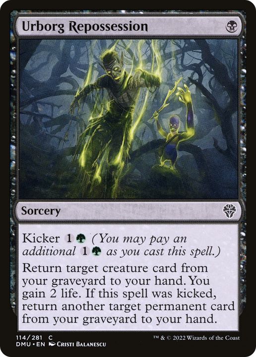 Urborg Repossession in the group Magic the Gathering / Types / Colors / Black at Proxyprinters.com (86544)