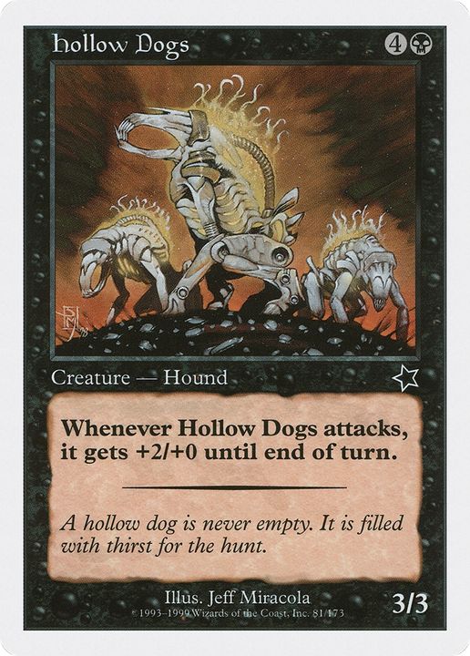 Hollow Dogs in the group Magic the Gathering / Sets / Starter 1999 at Proxyprinters.com (86557)