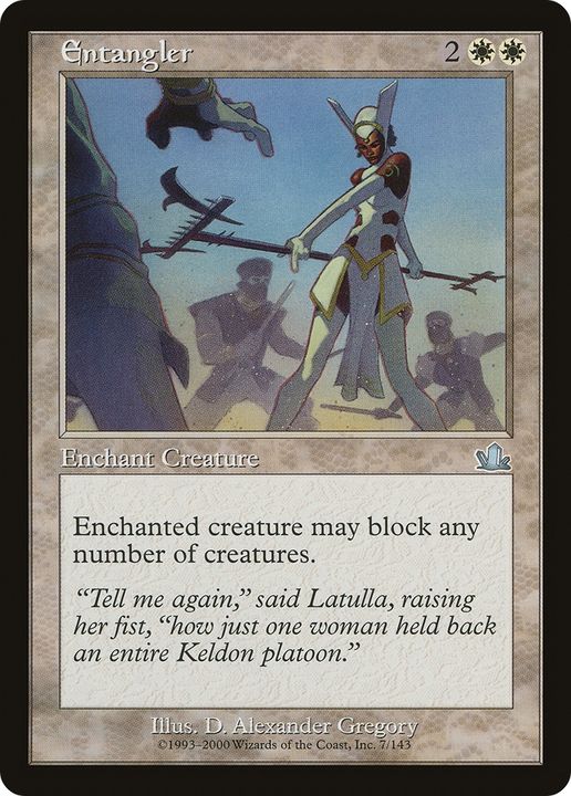 Entangler in the group Magic the Gathering / Types / Colors / White at Proxyprinters.com (86559)