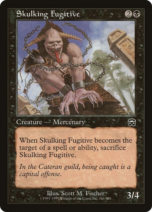 Skulking Fugitive in the group Magic the Gathering / Types / Colors / Black at Proxyprinters.com (8659)