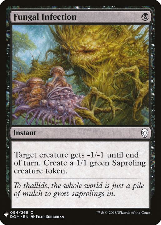 Fungal Infection in the group Magic the Gathering / Types / Colors / Black at Proxyprinters.com (86606)