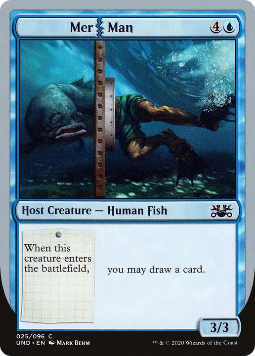 Mer Man in the group Magic the Gathering / Types / Colors / Blue at Proxyprinters.com (86607)