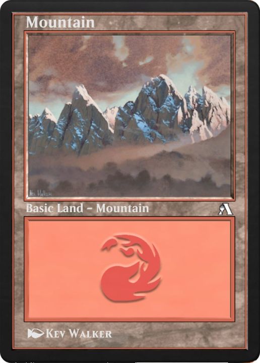 Mountain in the group Magic the Gathering / Types / Land / Mountain at Proxyprinters.com (8661)