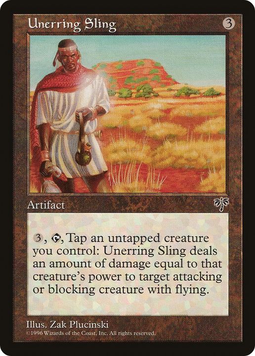 Unerring Sling in the group Magic the Gathering / Types / Artifacts / Artifact at Proxyprinters.com (86626)