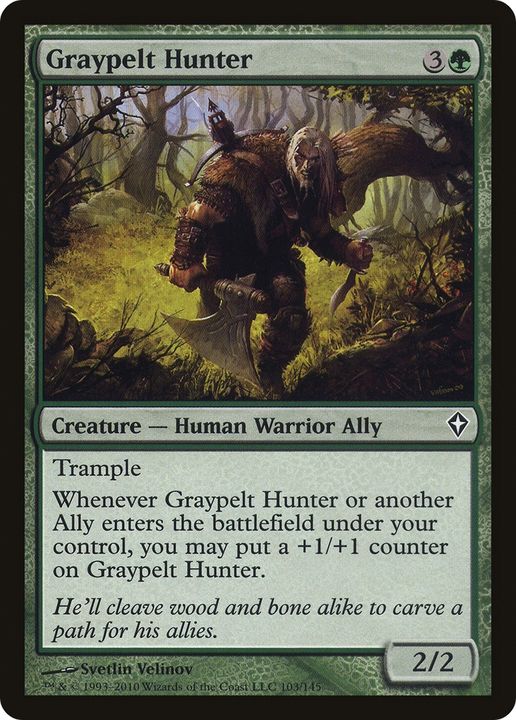 Graypelt Hunter in the group Magic the Gathering / Types / Creatures / Warrior at Proxyprinters.com (86640)