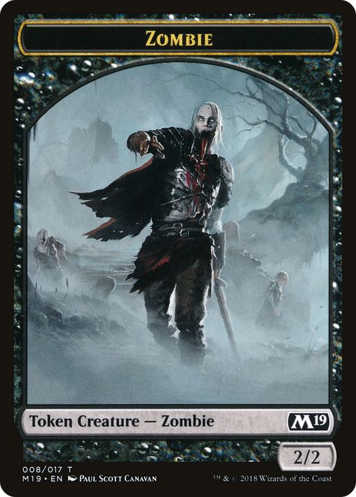 Zombie in the group Magic the Gathering / Types / Colors / Black at Proxyprinters.com (86646)