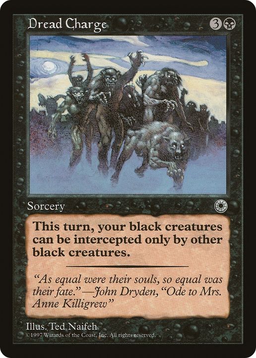 Dread Charge in the group Magic the Gathering / Types / Colors / Black at Proxyprinters.com (86655)