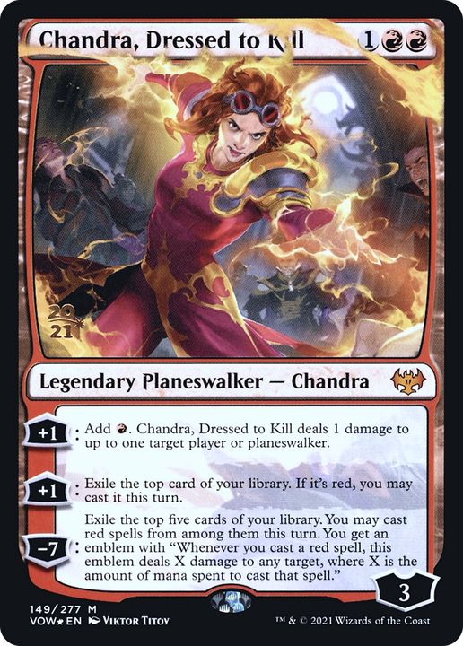 Chandra, Dressed to Kill in the group Magic the Gathering / Types / Colors / Red at Proxyprinters.com (86676)