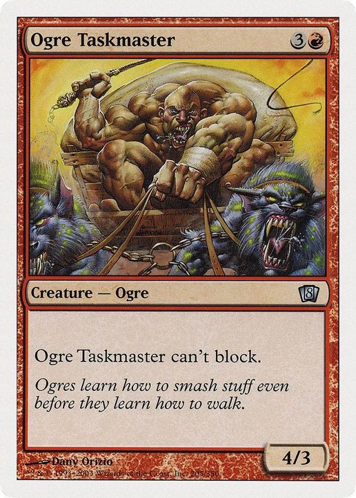 Ogre Taskmaster in the group Advanced search at Proxyprinters.com (8668)