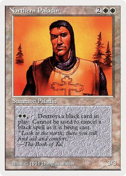 Northern Paladin in the group Magic the Gathering / Types / Colors / White at Proxyprinters.com (86683)