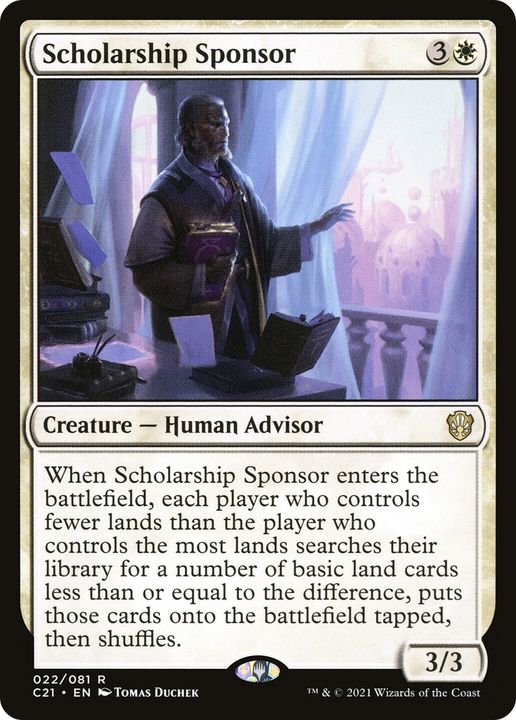 Scholarship Sponsor in the group Magic the Gathering / Types / Colors / White at Proxyprinters.com (86686)