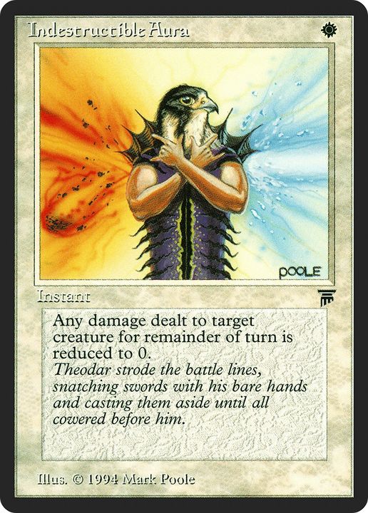 Indestructible Aura in the group Magic the Gathering / Types / Colors / White at Proxyprinters.com (86697)