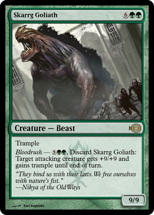 Skarrg Goliath in the group Magic the Gathering / Sets / Magic Origins Clash Pack at Proxyprinters.com (86716)