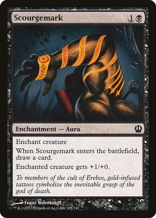 Scourgemark in the group Magic the Gathering / Types / Colors / Black at Proxyprinters.com (86720)