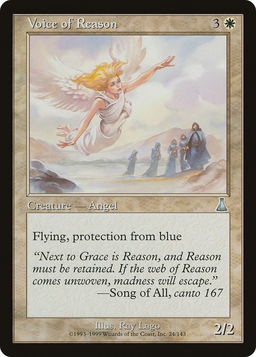 Voice of Reason in the group Magic the Gathering / Sets / Urza's Destiny at Proxyprinters.com (86734)